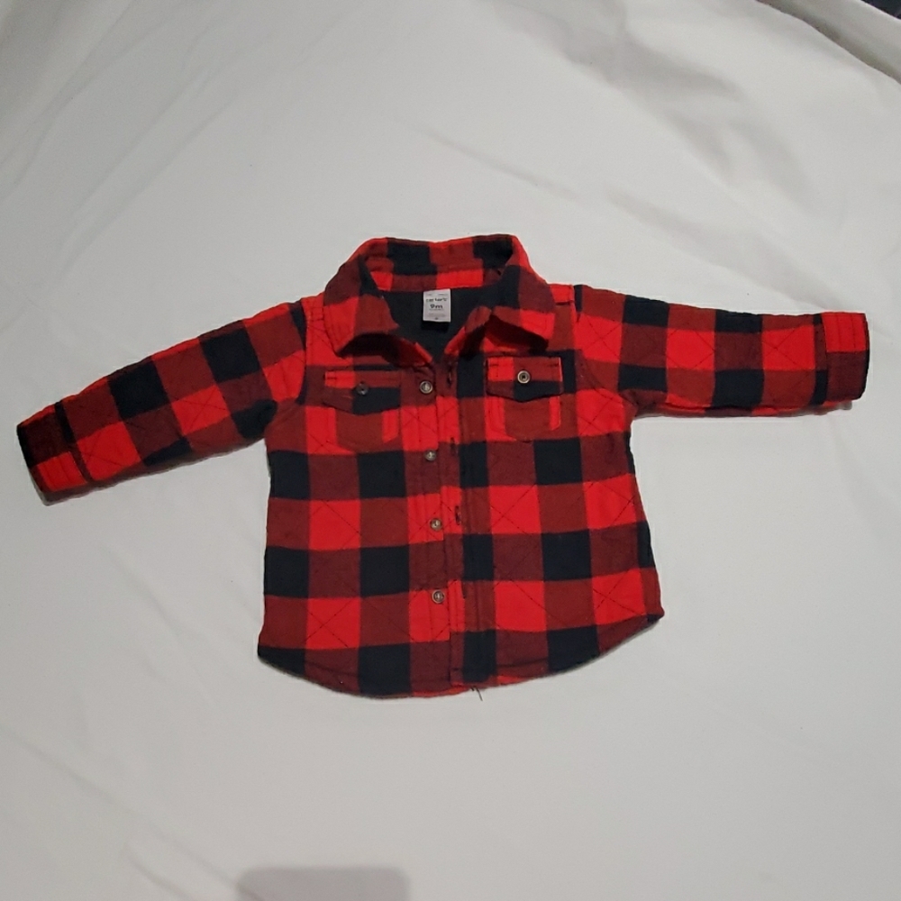 Plaid Flannel over coat